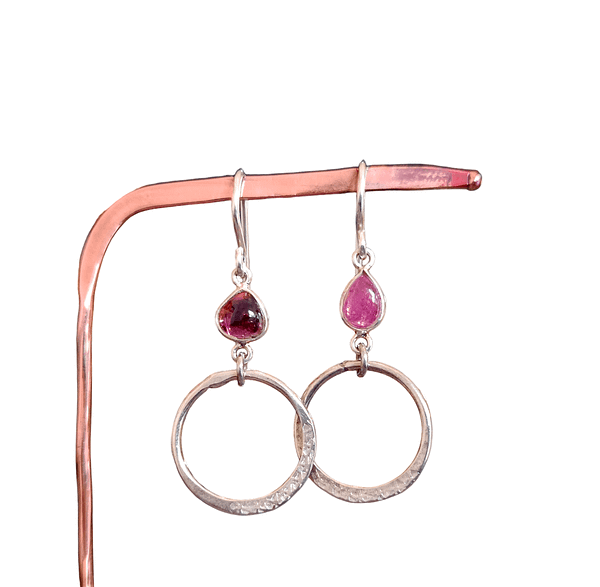 Pink Tourmaline Roundels - Image 2