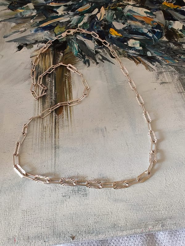 Sterling Silver, linked chain Jewelry